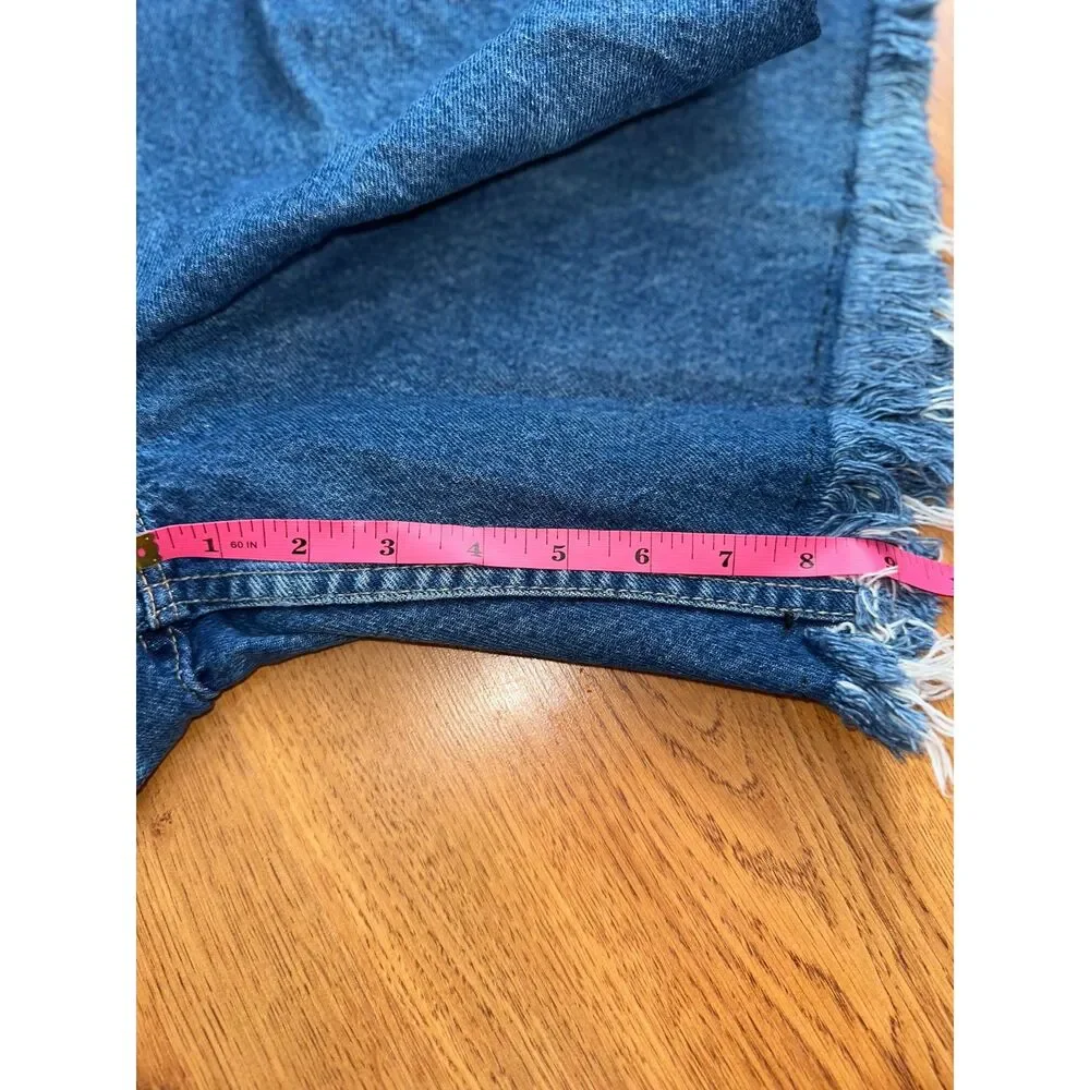 Vintage 70s Women's Denim, Natchez, Cut-off Jean Shorts,‎ Made in USA, High-rise